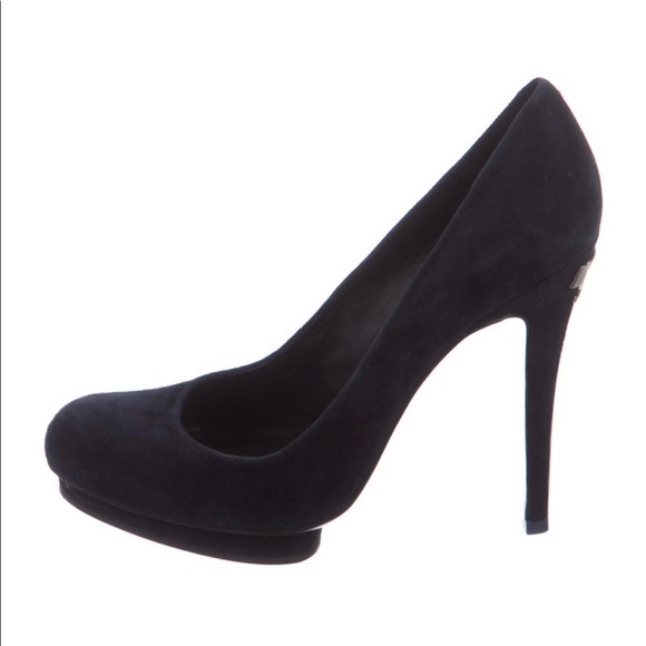 Tory Burch Suede Heels size 10 - Picture 3 of 6